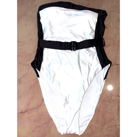 PQ X Haleyy Baylee Haley Belted One Piece in Milano Medium Womens Swimsuit - Picture 5 of 13